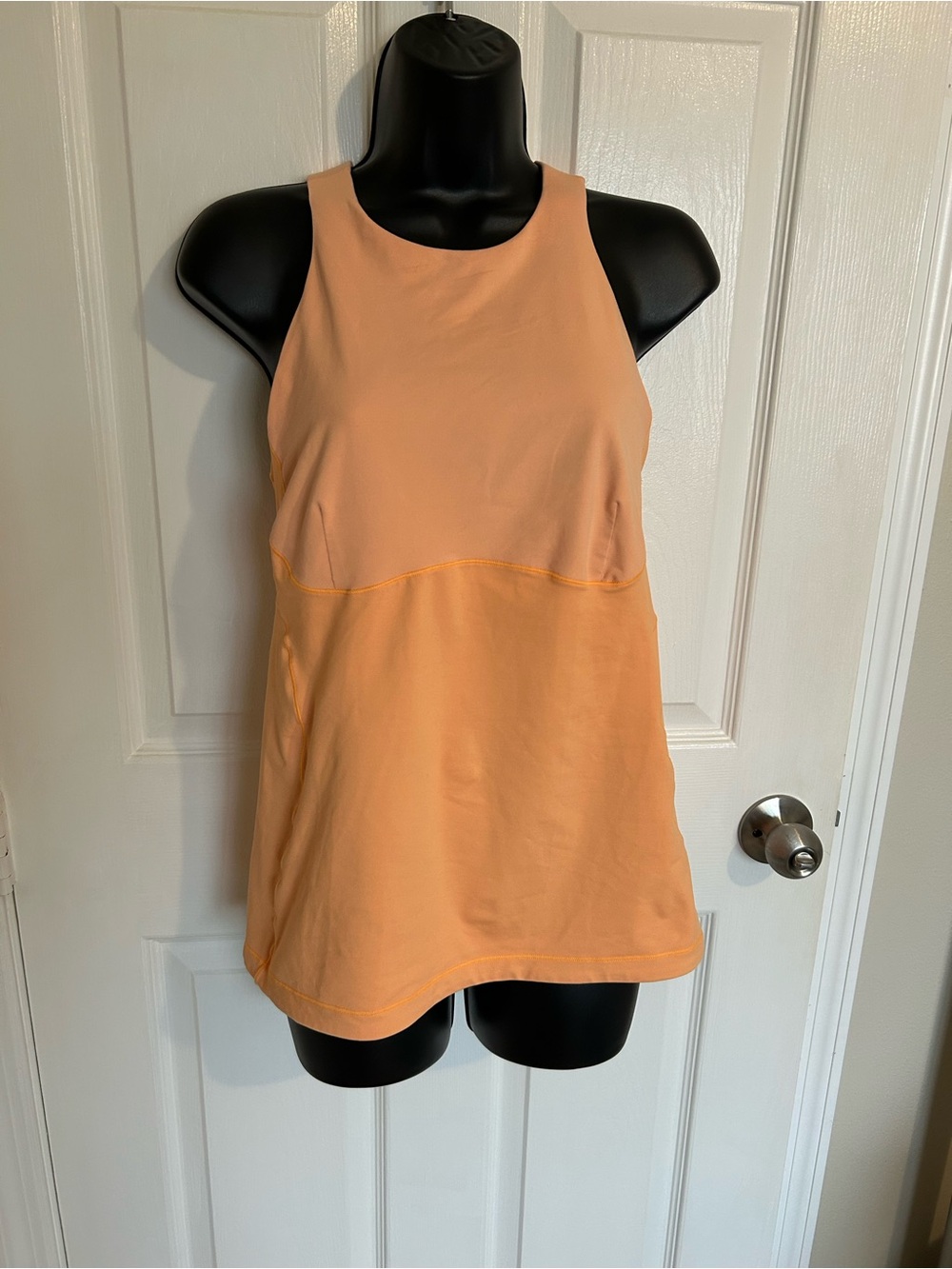 lululemon athletica Peach-Orange Racerback Tank